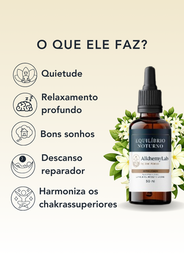 Floral Equilíbrio Noturno - 50ml