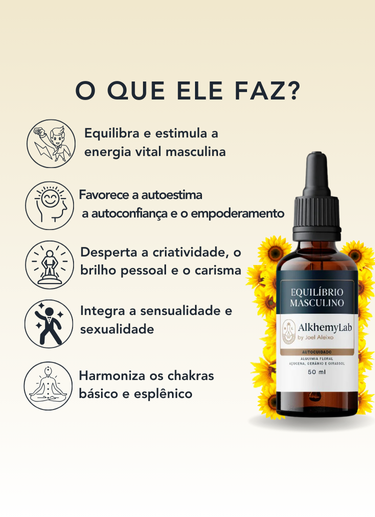 Floral Equilíbrio Masculino 50ml