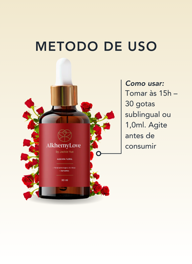 Alquimia Floral 30ml - Alquimia do Amor -  Linha AlkhemyLove