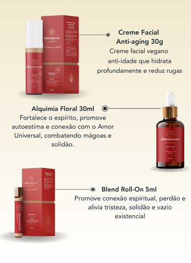 Kit Alquimia do Amor -  Linha AlkhemyLove