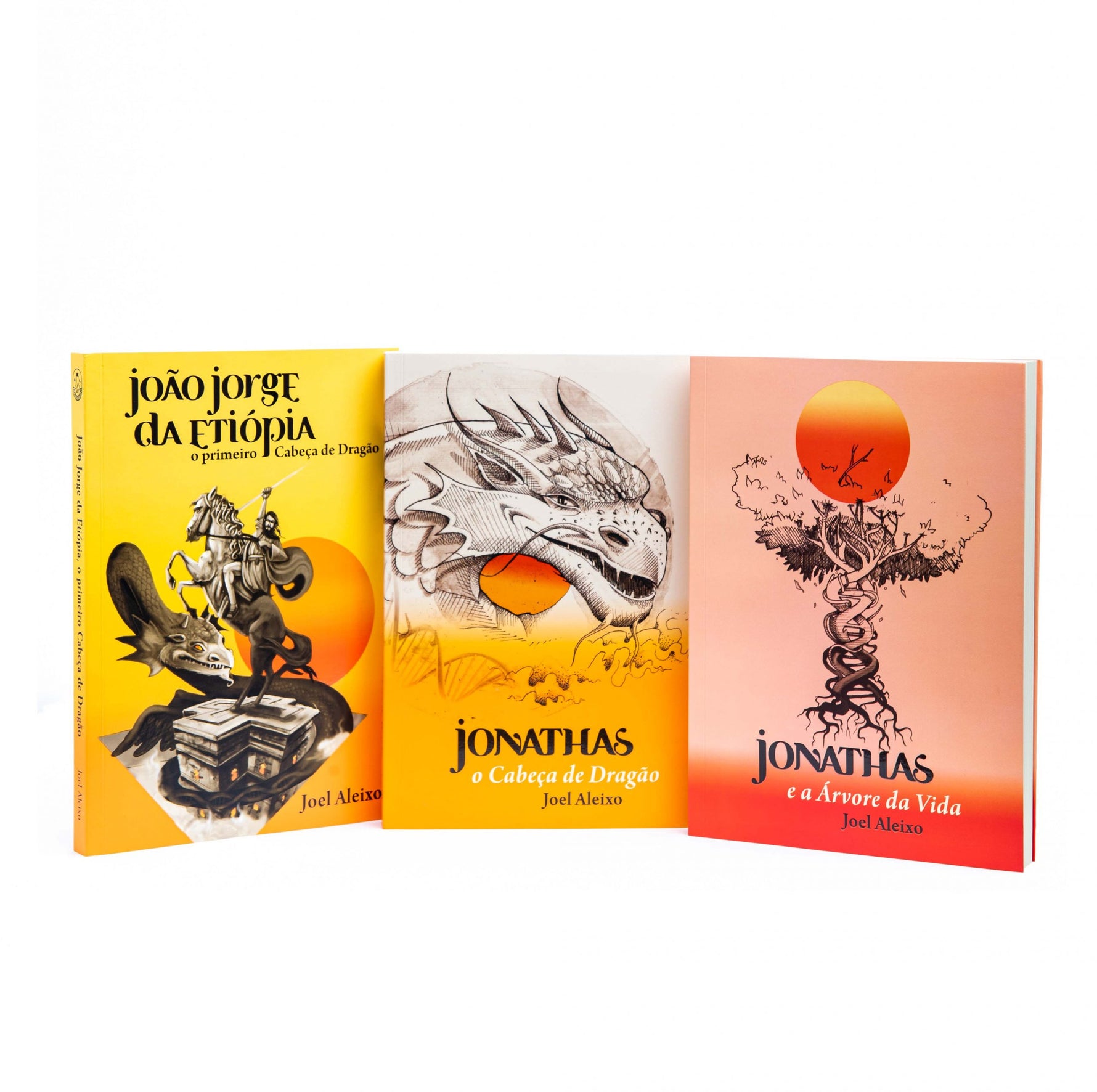 TRILOGIA LIVROS CABEÇA DE DRAGÃO