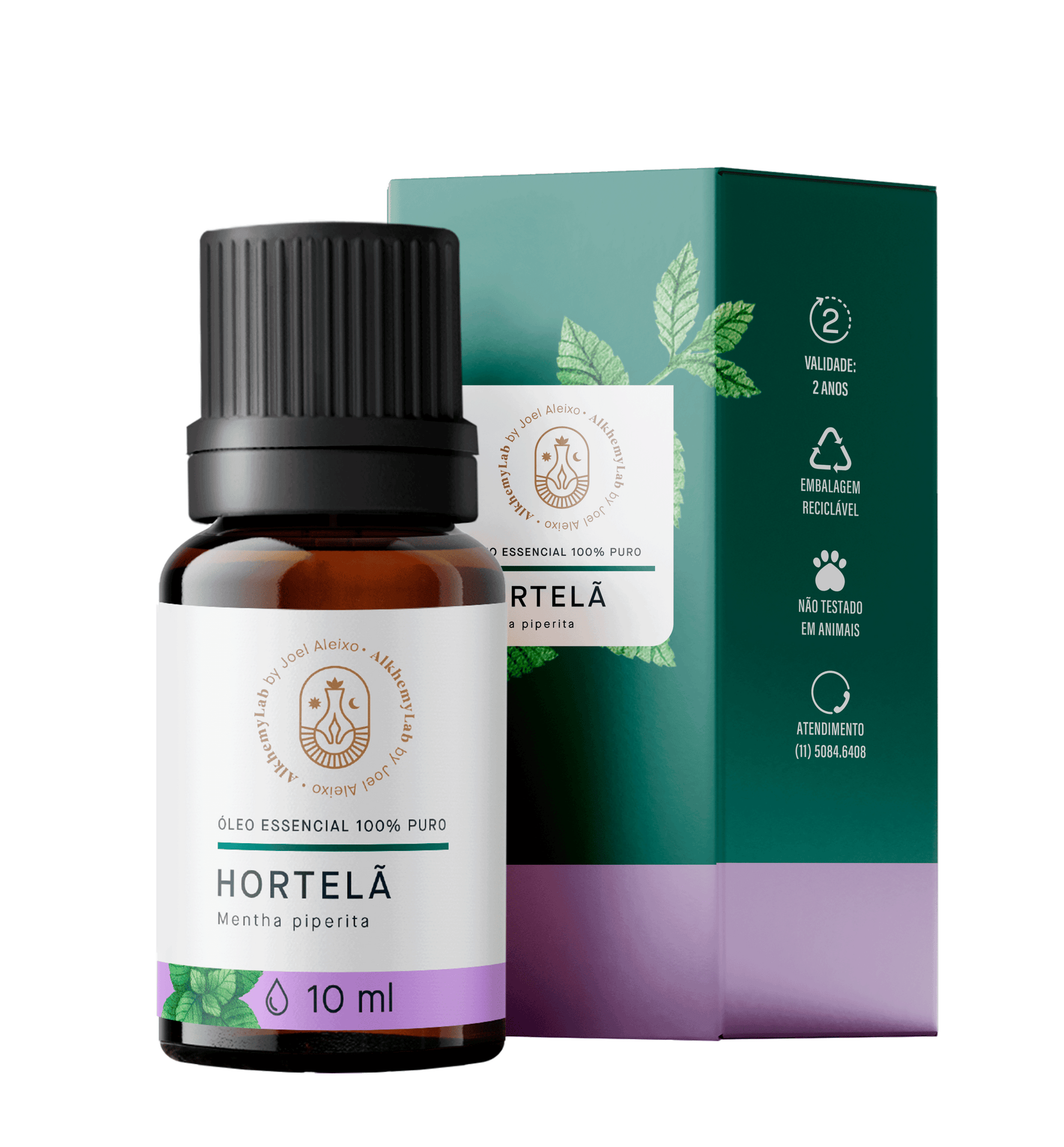 HORTELÃ ÓLEO ESSENCIAL - AROMATERAPIA - FOTO PRODUTO