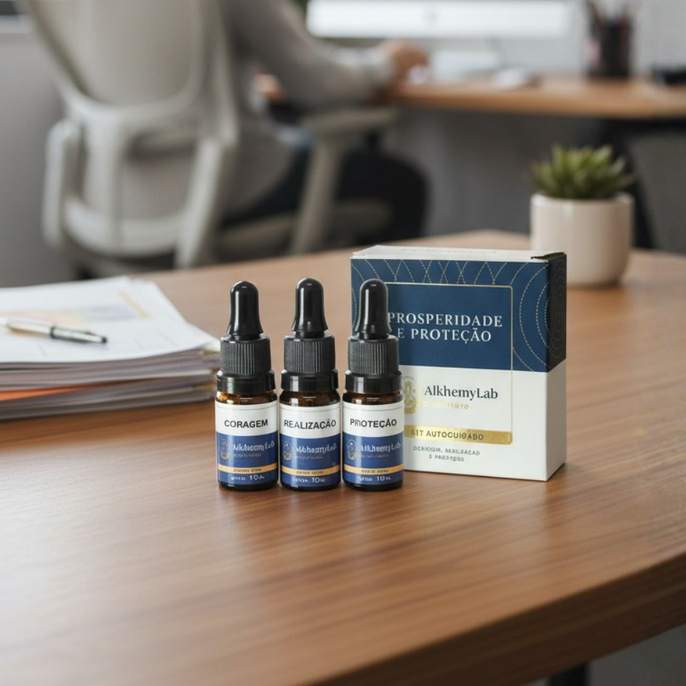 Kit Floral Autocuidado: Prosperidade e Proteção 10ml