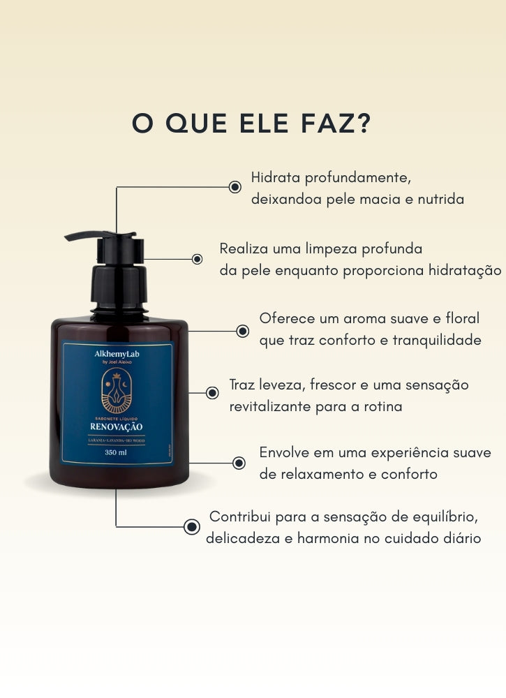 Sabonete Líquido Renovação 350ml