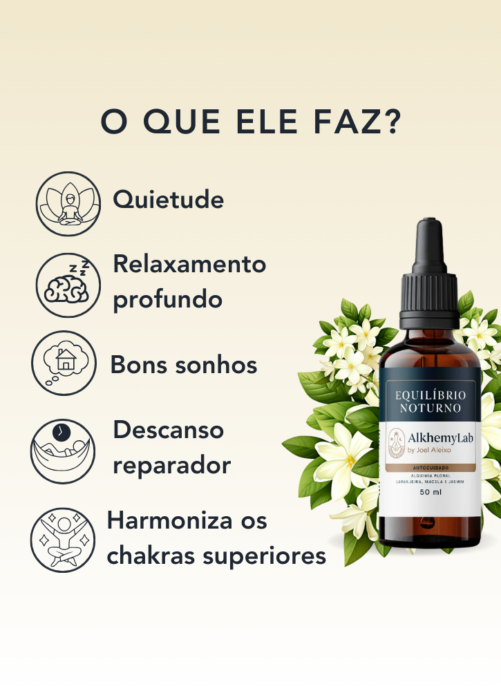 Floral Equilíbrio Noturno - 50ml