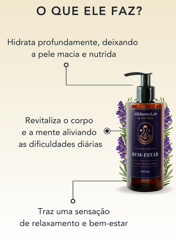 Loção Hidratante Corporal Bem-Estar 240ml