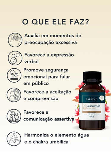 Floral em Glóbulos Vegano Bálsamo 50g