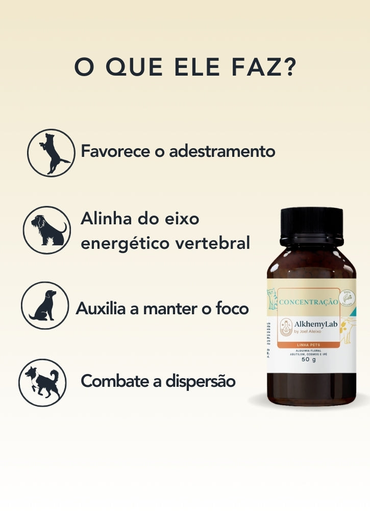 Floral em Glóbulos Vegano Concentração 50g - Linha Pets
