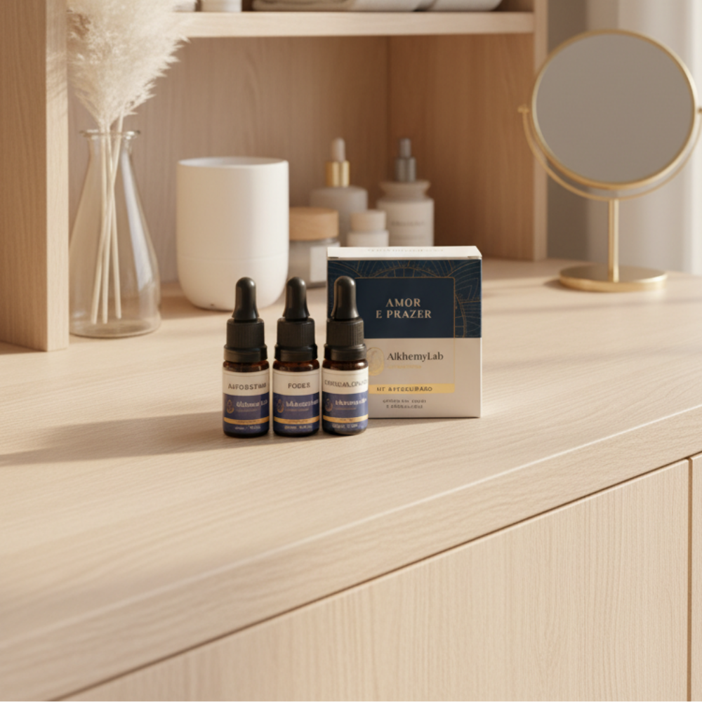 Kit Floral Autocuidado: Amor e Prazer 10ml