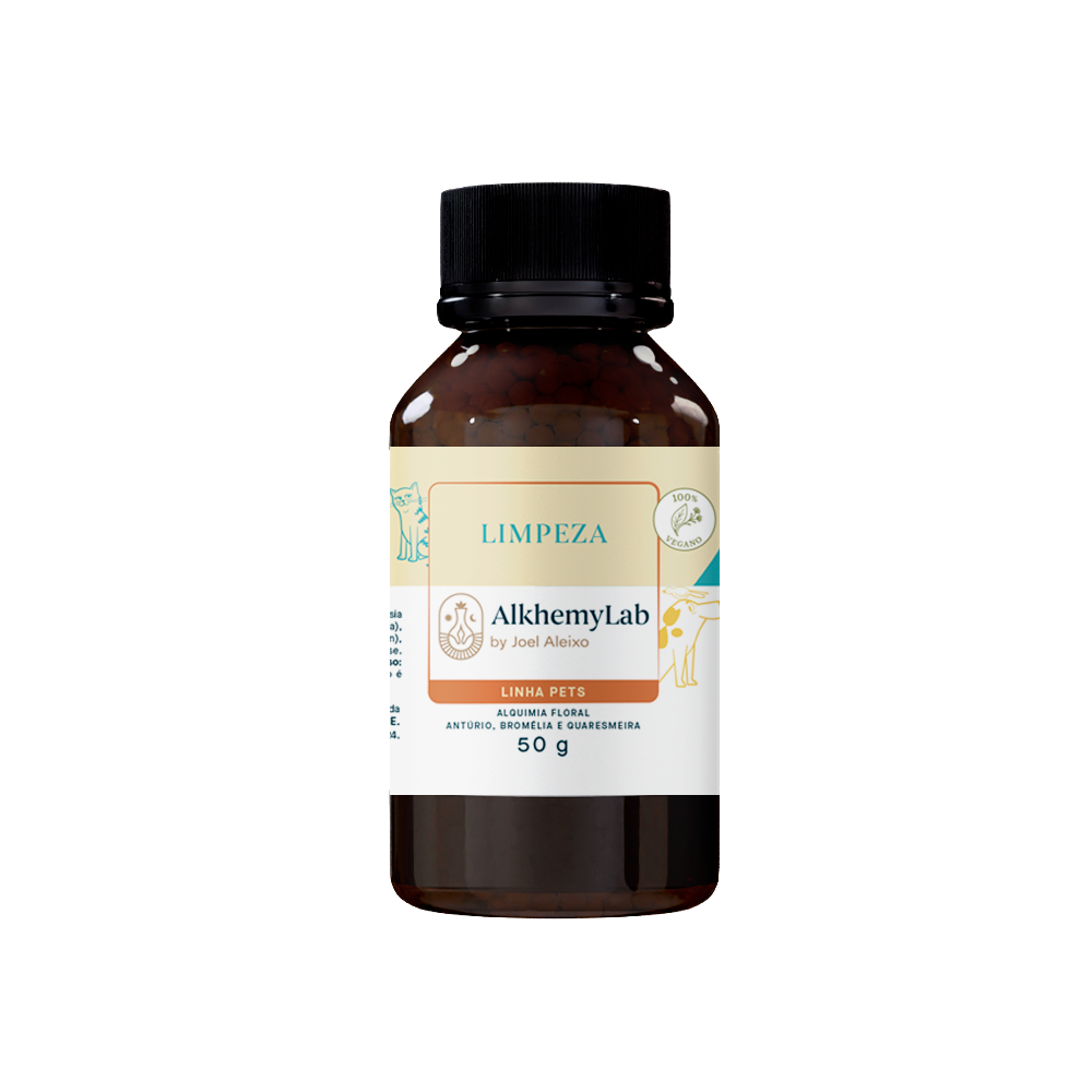 Floral em Glóbulos Vegano Limpeza 50g - Linha Pets