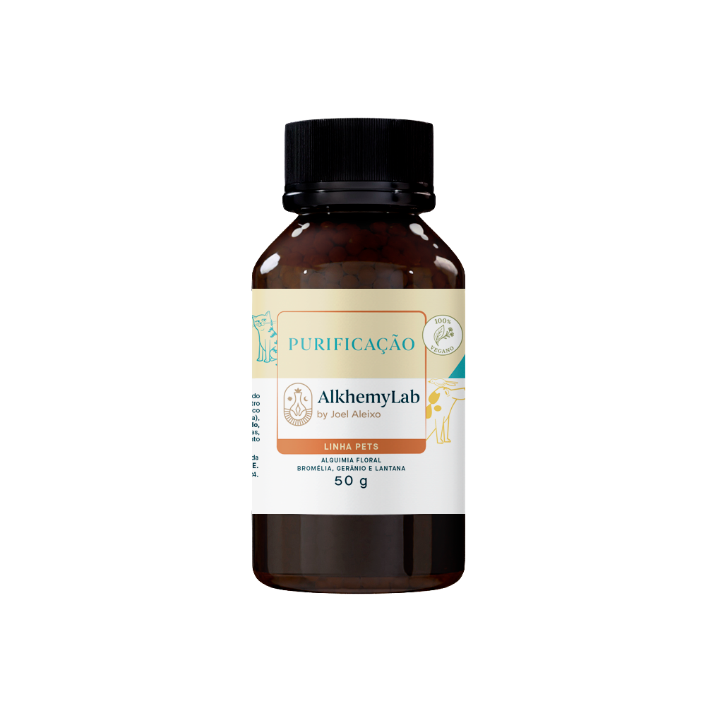Floral em Glóbulos Vegano Purificação 50g - Linha Pets
