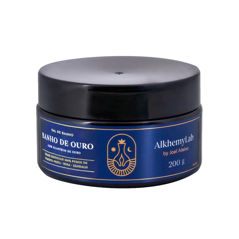 Sal de Banho 200g - Banho de Ouro