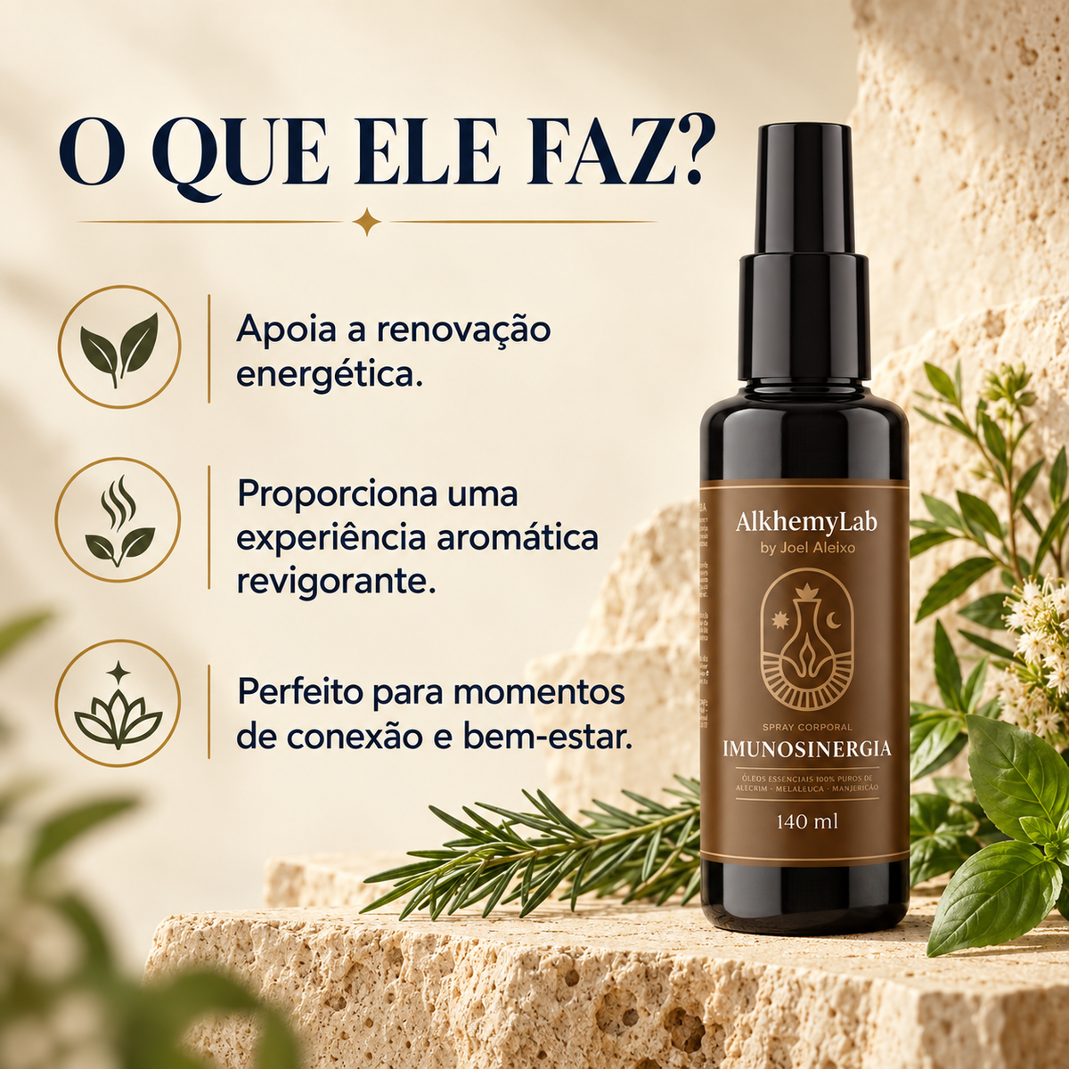 Spray Corporal Imunosinergia AlkhemyLab 140 ml