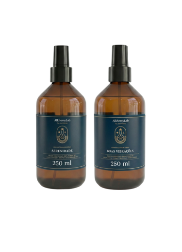 Aromatizadores Spray Premium Natal Kit Duo: Boas Vibrações e Serenidade