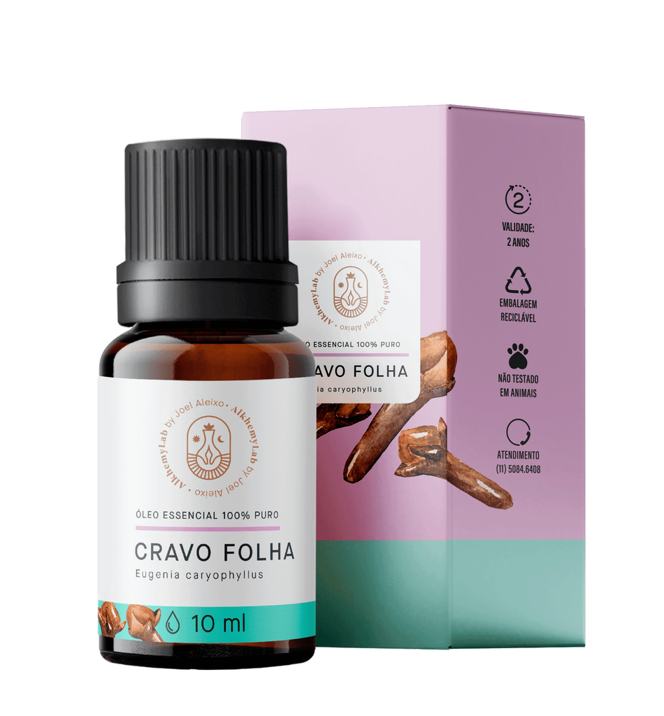 CRAVO FOLHA ÓLEO ESSENCIAL - AROMATERAPIA - FOTO PRODUTO