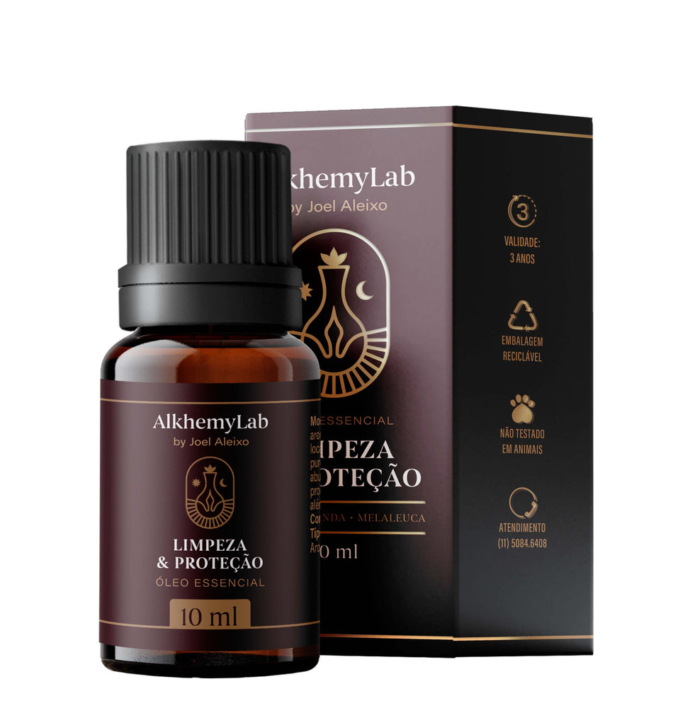 LIMPEZA E PROTEÇÃO ÓLEO ESSENCIAL - AROMATERAPIA - FOTO PRODUTO