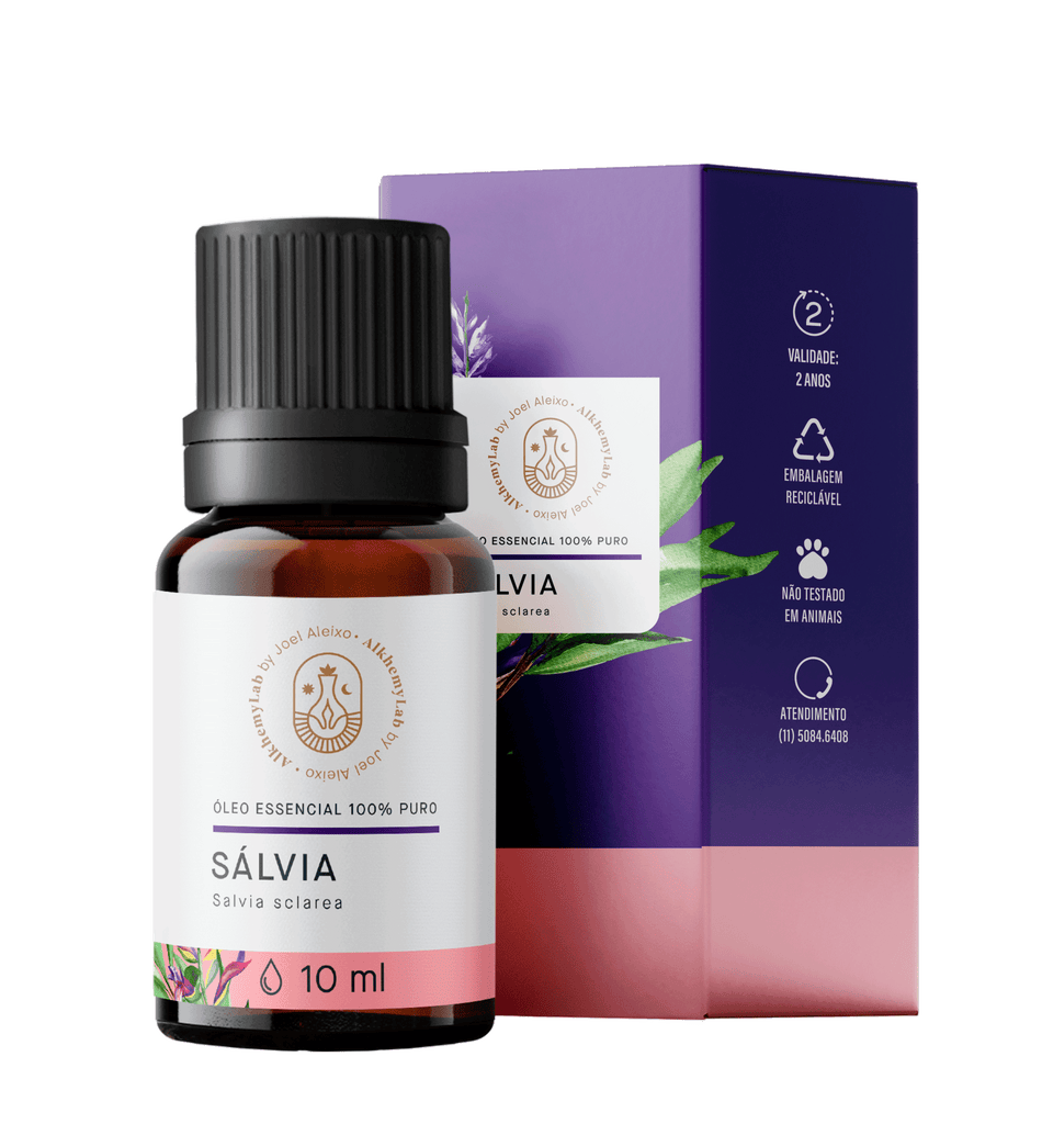 SALVIA ÓLEO ESSENCIAL - AROMATERAPIA - FOTO PRODUTO